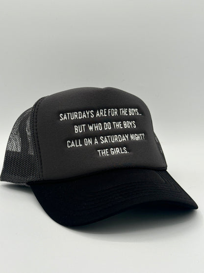 Saturday’s Are For The…Girls?