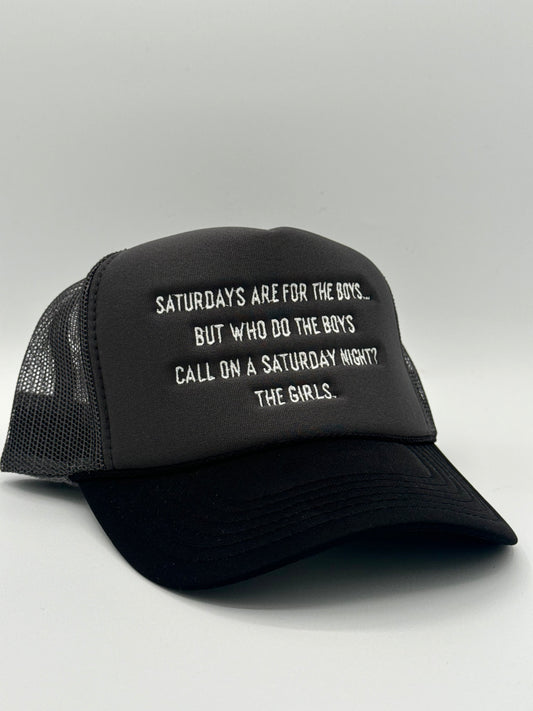 Saturday’s Are For The…Girls?